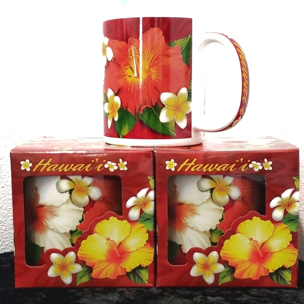 2 for $20 Hawaiian Island Coffee Mug NWT 2